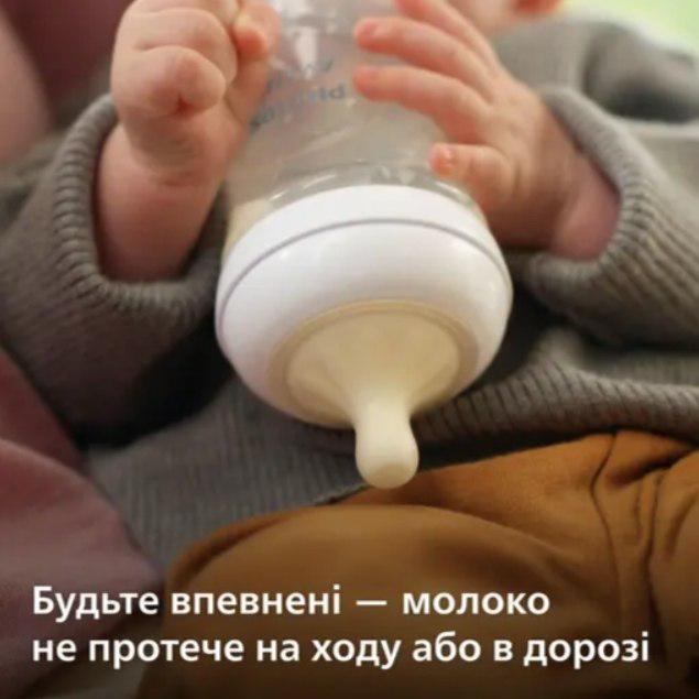 Соска силиконовая Philips AVENT Natural Природный поток от 1 мес. медленный поток 2 шт. (143160) - фото 4 Соска силиконовая Philips AVENT Natural Природный поток от 1 мес. медленный поток 2 шт. (143160) - фото 4