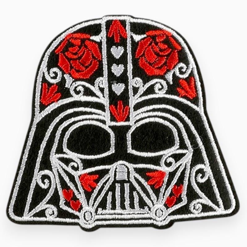 Термоаппликация DarthVader вышитая 7,2х8 см 1 шт. Черный (АК7280г06)
