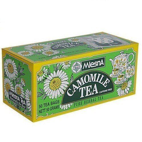 Чай травяной Mlesna Tea с ромашкой в пакетиках бумажная коробка 50 г (77001028)
