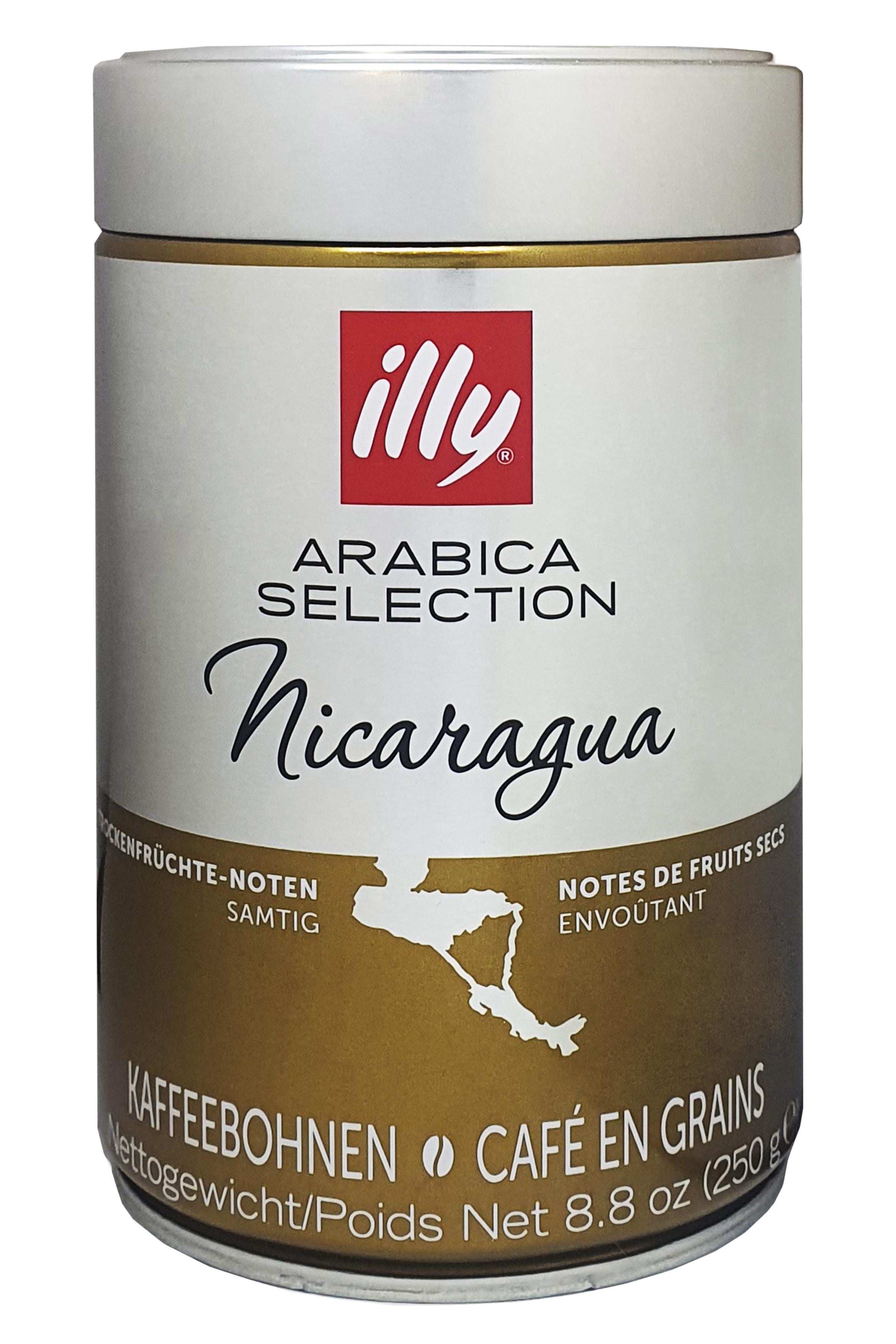 Кофе ILLY NICARAGUA зерно в металлической банке 250 г (58600)