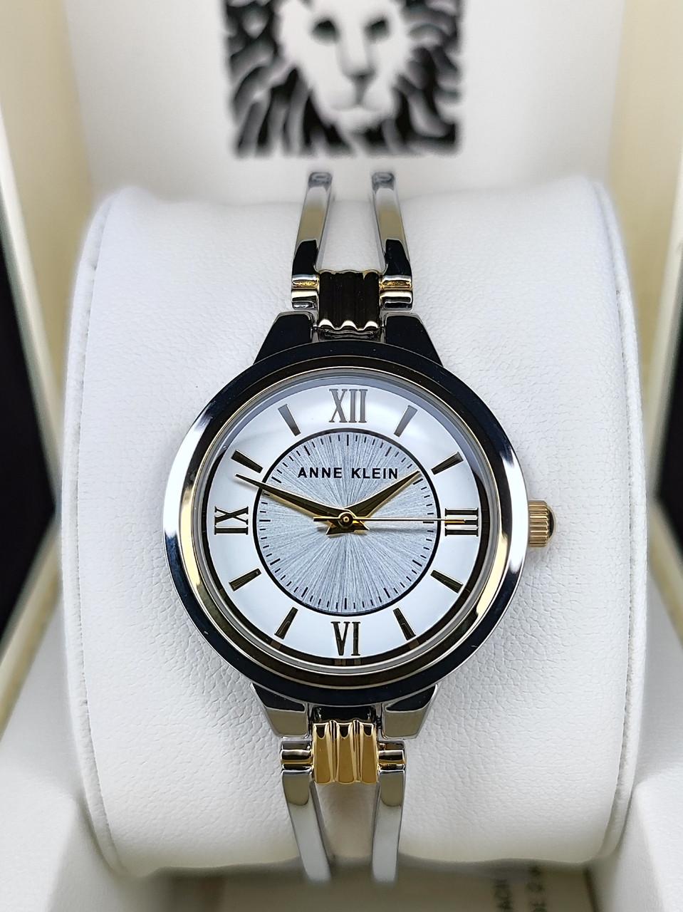 Наручные часы женские Anne Klein AK/1441SVTT с серебристым циферблатом и стальным браслетом