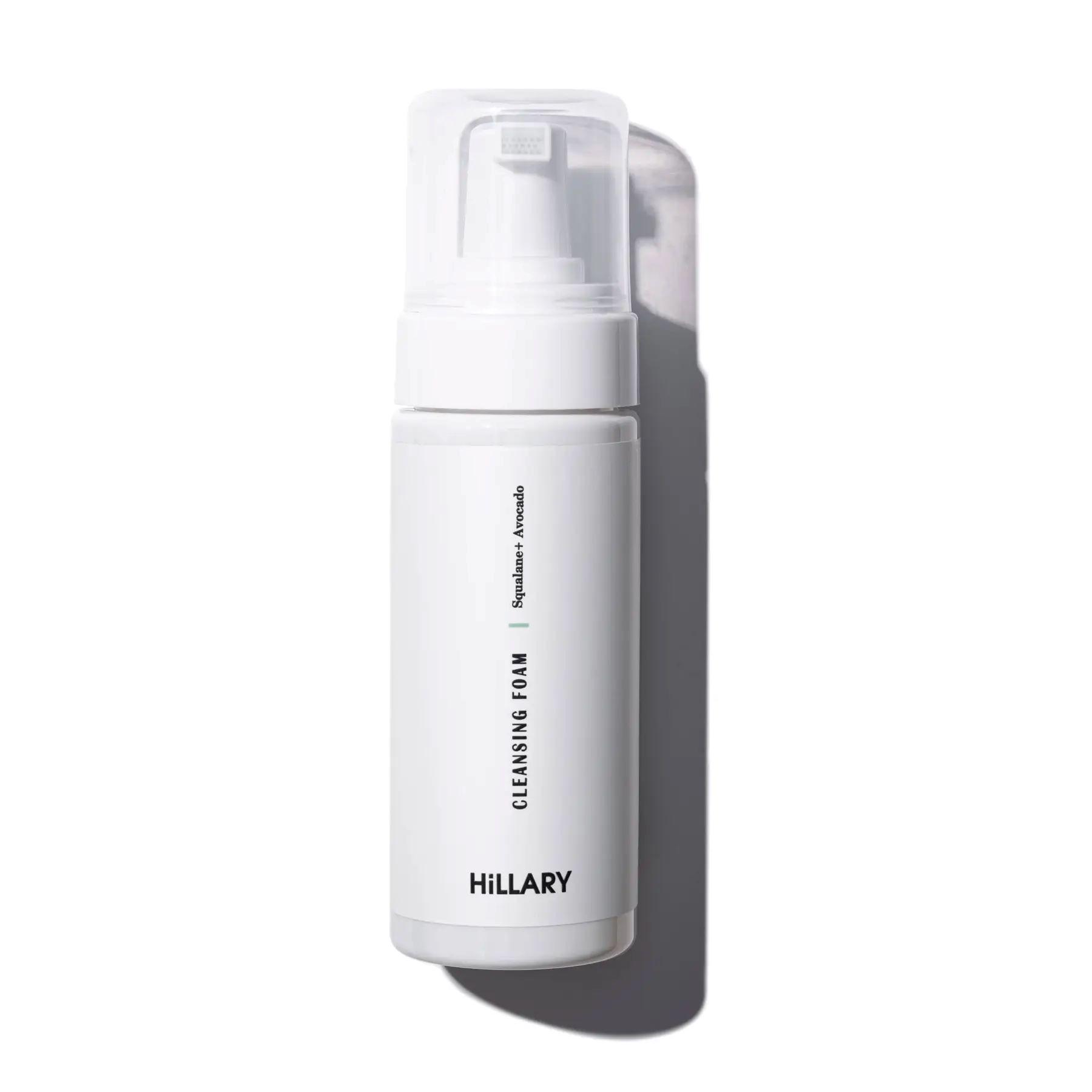 Пенка очищающая Hillary Cleansing Foam Squalanewith Avocado oil для сухой и чувствительной кожи (HI-08-055) - фото 3