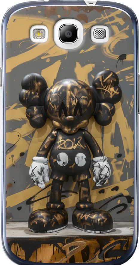 Чехол на Samsung Galaxy S3 Duos I9300i Bronze kaws (6097t-50-42517)
