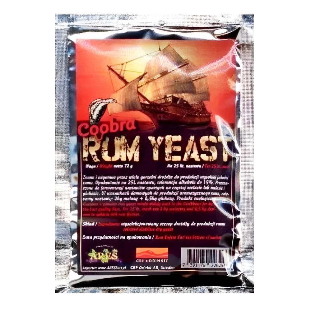 Дрожжи турбо Coobra Rum Yeast 72 г (2711) Дрожжи турбо Coobra Rum Yeast 72 г (2711)