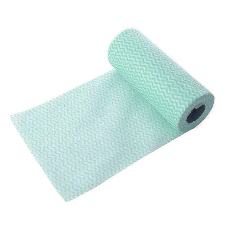 Салфетки в рулоне Lesko 50 шт Green