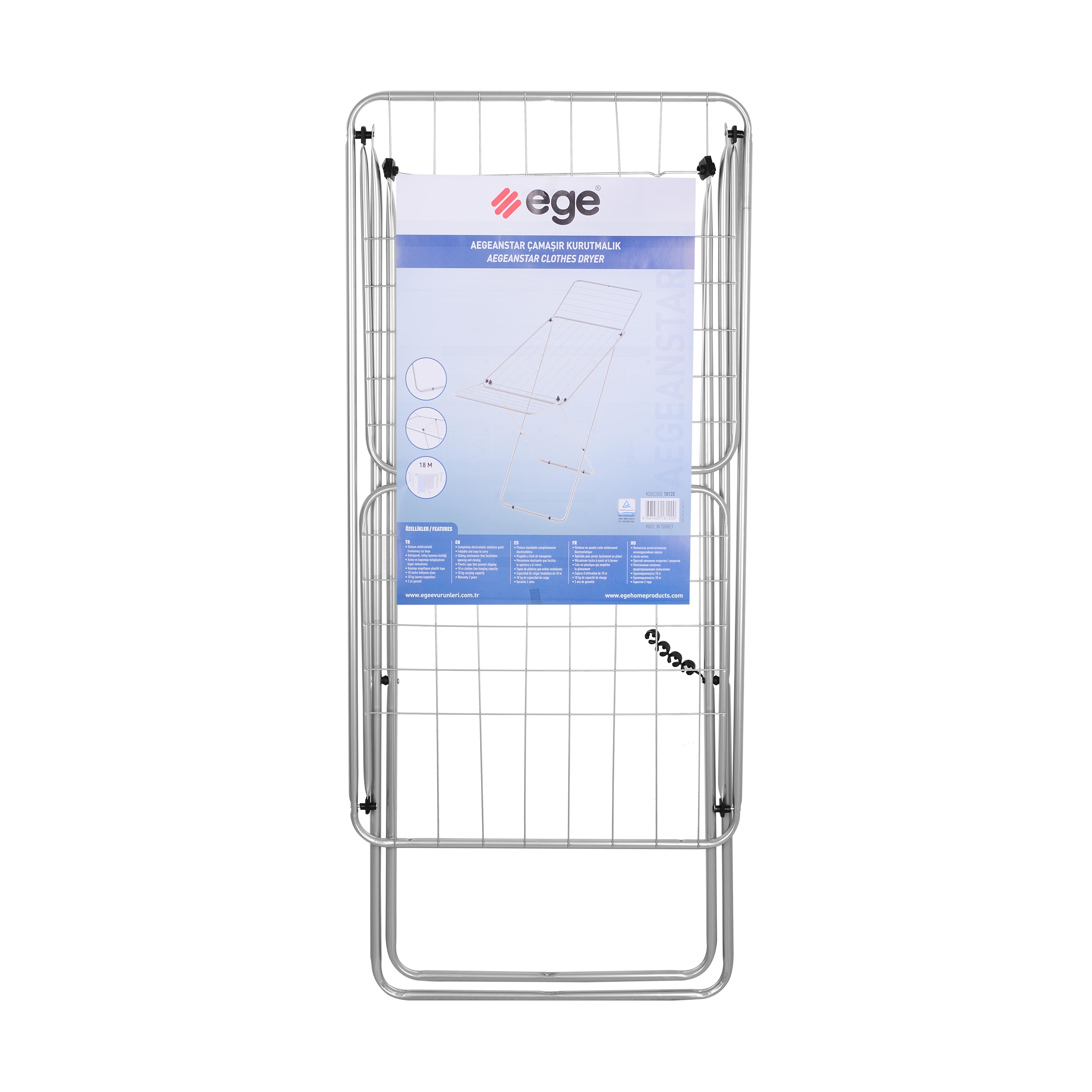 Сушилка для білизни EGE AEGEANSTAR 18 м (18120) - фото 4