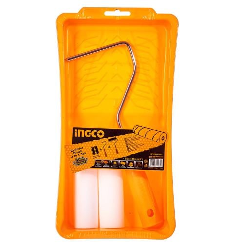 Набір INGCO Валик 100 мм з ванночкою 4 пр. (000180192) Набір INGCO Валик 100 мм з ванночкою 4 пр. (000180192)