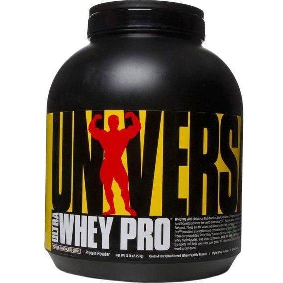 Протеин Universal Nutrition Ultra Whey Pro Protein 2270 г 76 порций Double Chocolate Chip Протеин Universal Nutrition Ultra Whey Pro Protein 2270 г 76 порций Double Chocolate Chip