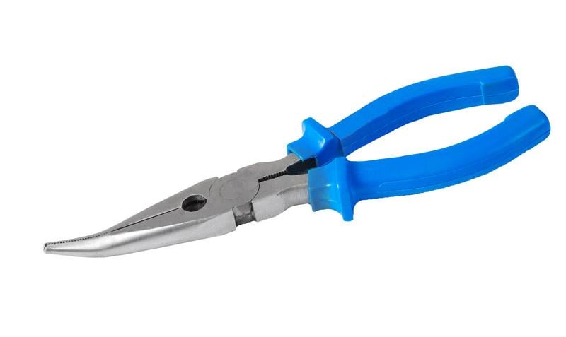 Щипці гнуті Mastertool American type C45 HRC 44 48 180 мм (22-3180)
