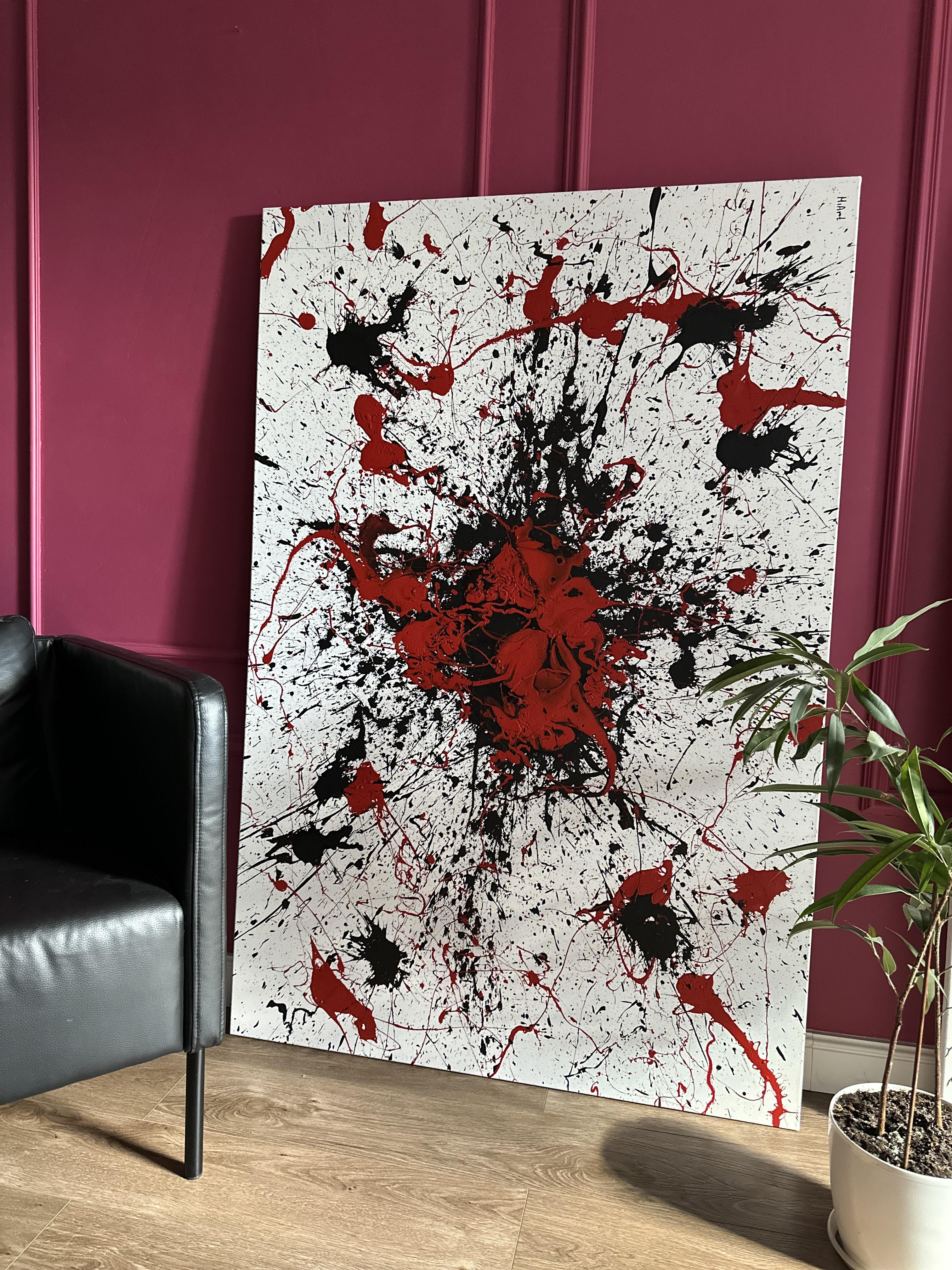 Картина у вітальню 1х1,5 м холст/матова латексна фарба (0001)