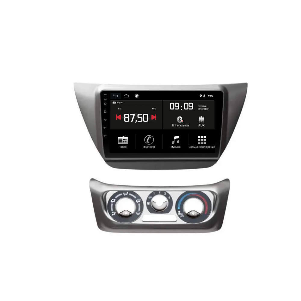 Автомагнитола штатная Torssen F9432 для Mitsubishi Lancer 9 4G/Carplay/DSP 4/32 GB 9" (202303961)