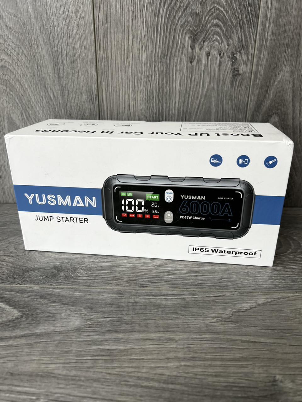 Стартер автомобільний Zukaka Jump Starter ZK005 пусковий пристрій 65 Вт із Power Bank 26800 мАг - фото 8