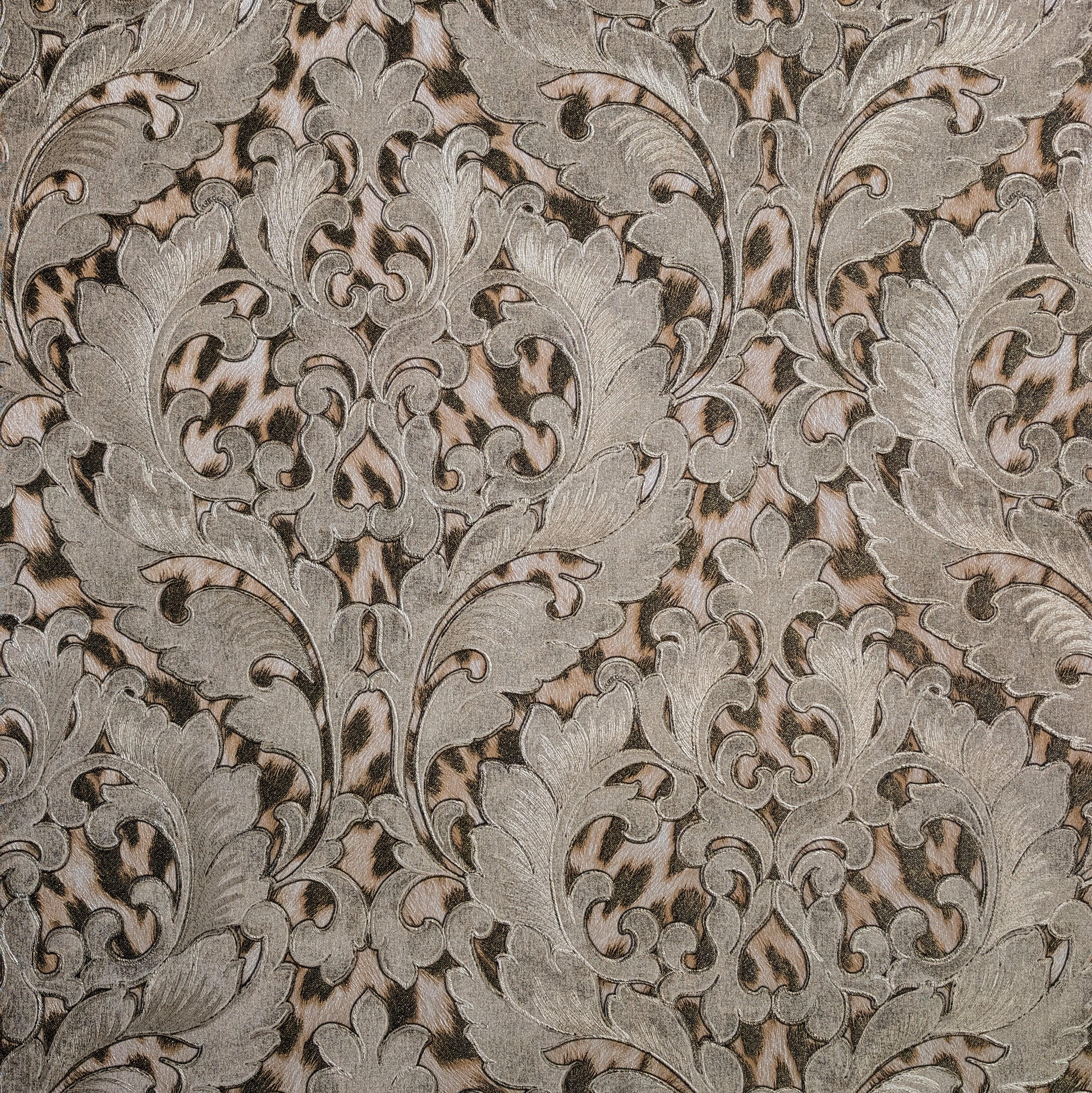 Обои виниловые на флизелиновой основе Emiliana Parati Roberto Cavalli №4 15057 Вензель 70 см Бронзовый