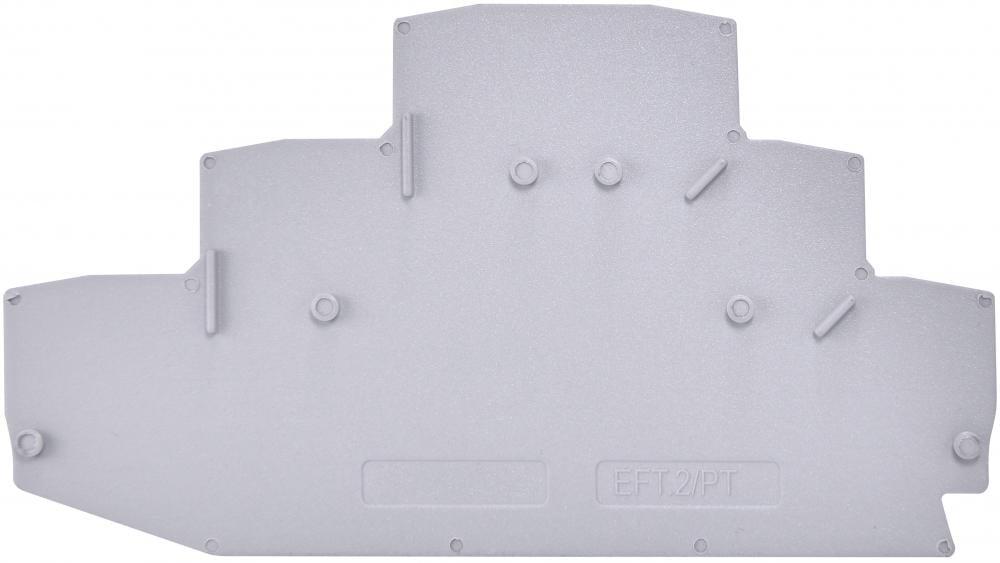 Пластина бічна для набірних клем ETI ESH-EFT.2/PT ESH-EFT.2 Cірий (3903272)