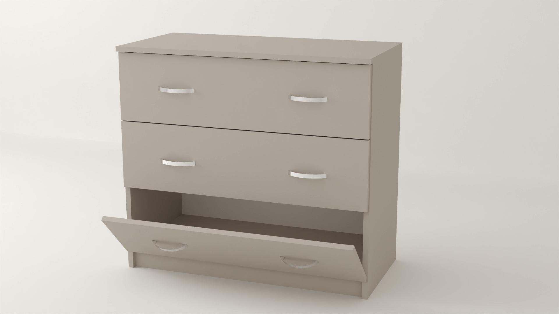 Комод Алекса ВК-24 95х50х73 см Кашемир (61362)