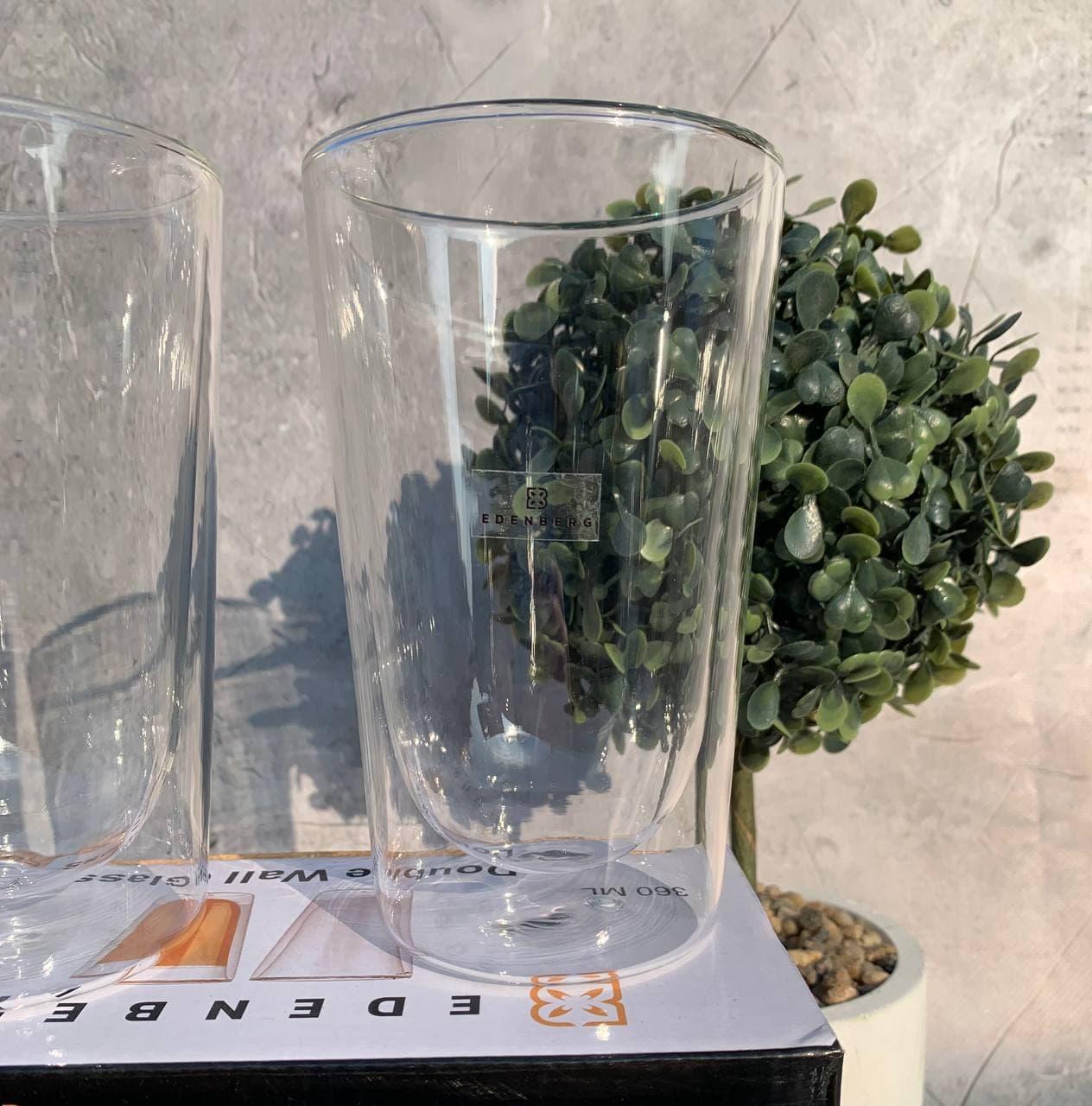 Набір склянок Edenberg із подвійними стінками 2 шт. 360 мл (EB-19515) - фото 7