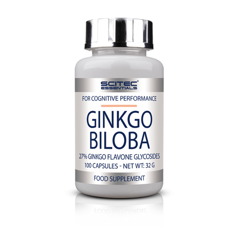 Натуральна добавка Scitec Ginkgo Biloba 100 таб. (1256)