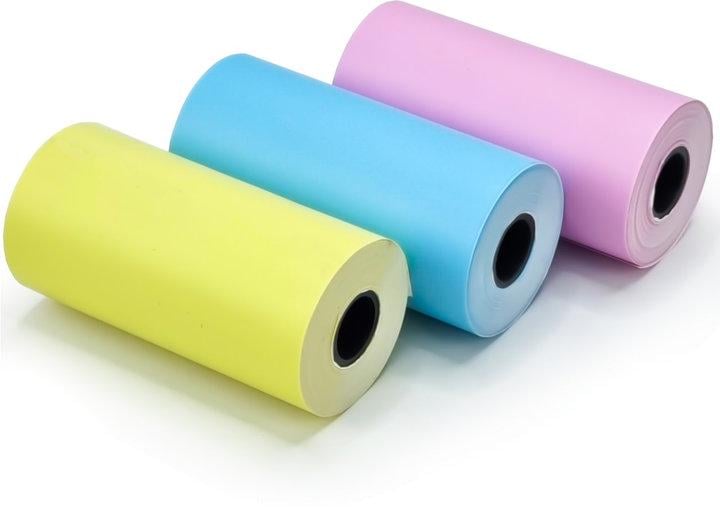 Набір паперу кольорового для термопринтера Mini printer 3 шт. (28494113) - фото 6 Набір паперу кольорового для термопринтера Mini printer 3 шт. (28494113) - фото 6