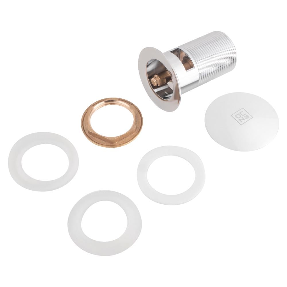 Сифон с донным клапаном Lidz Tani 47 00 003 002 с переливом для умывальника хромированный (LDTAN02CRM32528) - фото 6