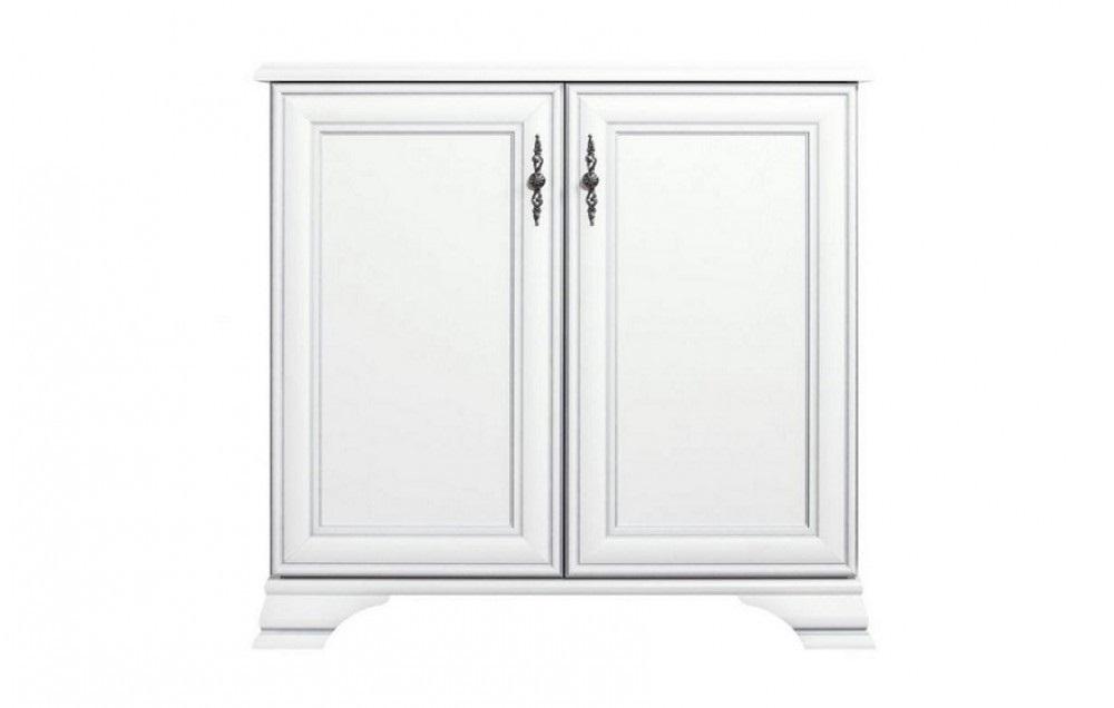 Тумба Gerbor Кентуки 2D из ДСП и МДФ Белый