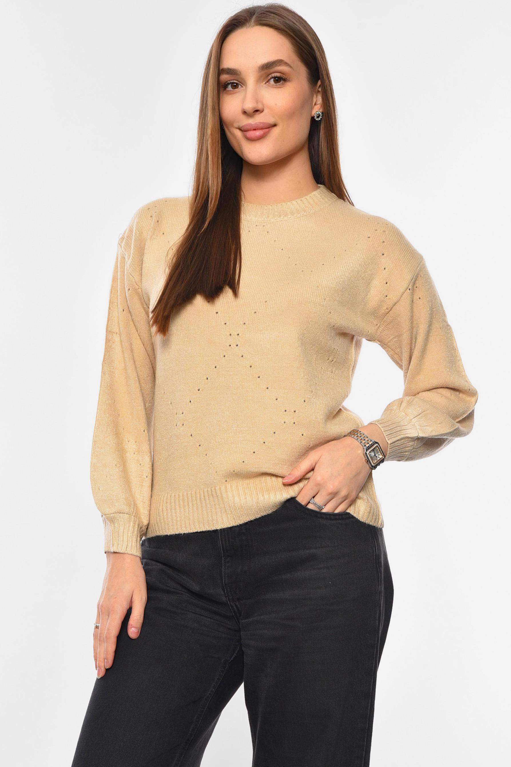 Свитер женский L Бежевый (192112)