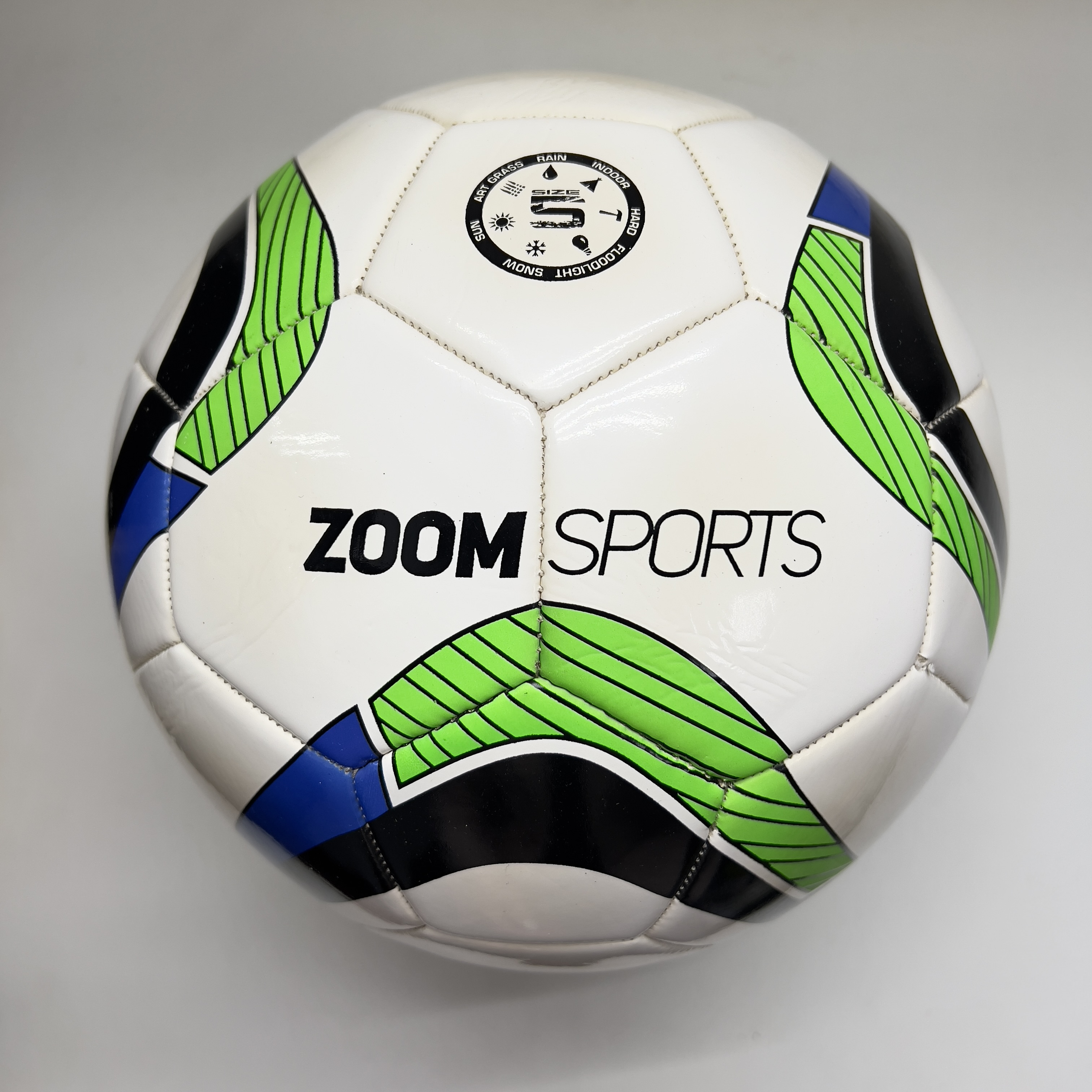 М'яч футбольний Practic Zoom Sports Size 5 (11226692)