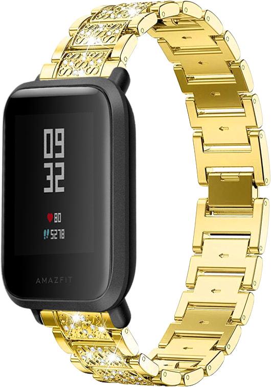 Браслет металлический Glam для Amazfit Bip Gold (32800-2A)