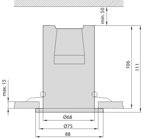 Світильник врізний Brilum S-63S Золотийй (OS-S63S00-60) - фото 3 Світильник врізний Brilum S-63S Золотийй (OS-S63S00-60) - фото 3