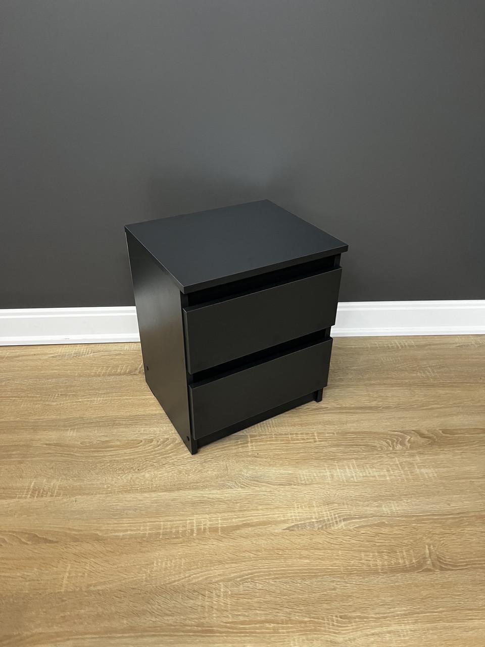 Тумба приліжкова Кватро 400x480x340 мм Антрацитовий - фото 2