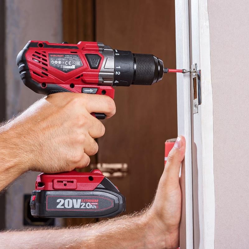 Шуруповерт акумуляторний Worcraft CD-S20LiW з акумулятором 2А і і зарядним 40Нм - фото 12 Шуруповерт акумуляторний Worcraft CD-S20LiW з акумулятором 2А і і зарядним 40Нм - фото 12