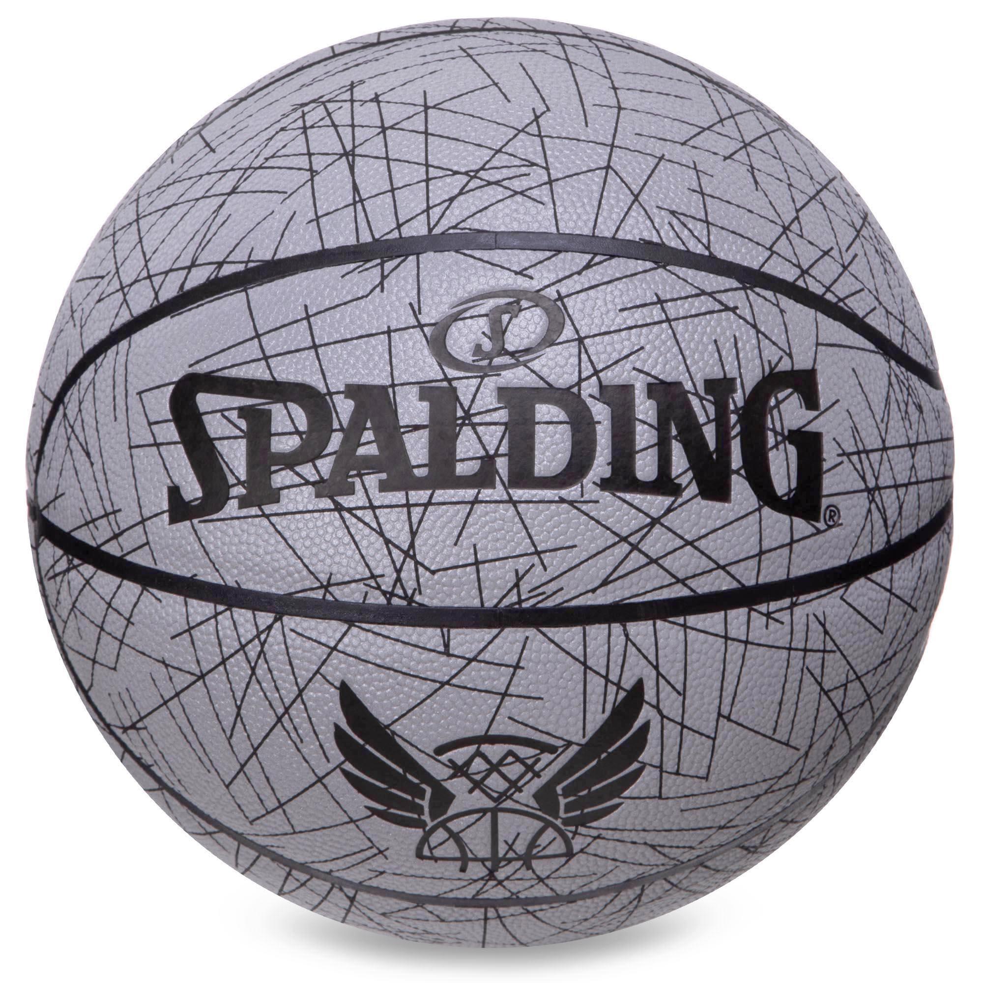 М'яч баскетбольний Zelart SPALDING TREND LINES 76911Y №7 Сірий (DR006106) М'яч баскетбольний Zelart SPALDING TREND LINES 76911Y №7 Сірий (DR006106)