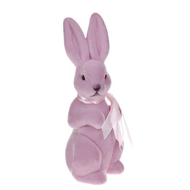Фигурка пластиковая Flora Пасхальный Кролик 22 см Фиолетовый (40340)