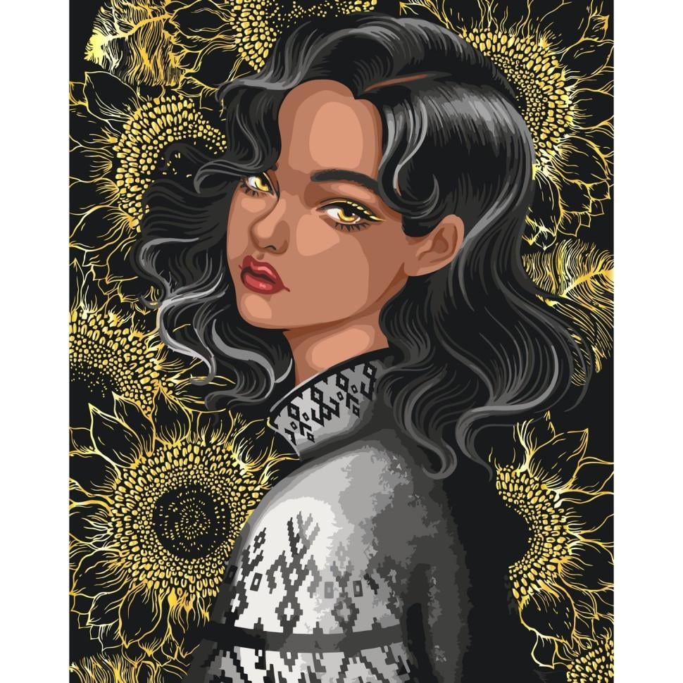 Картина за номерами ART CRAFT Незрівнянна з металізованими фарбами 40x50 см (10134-AC)