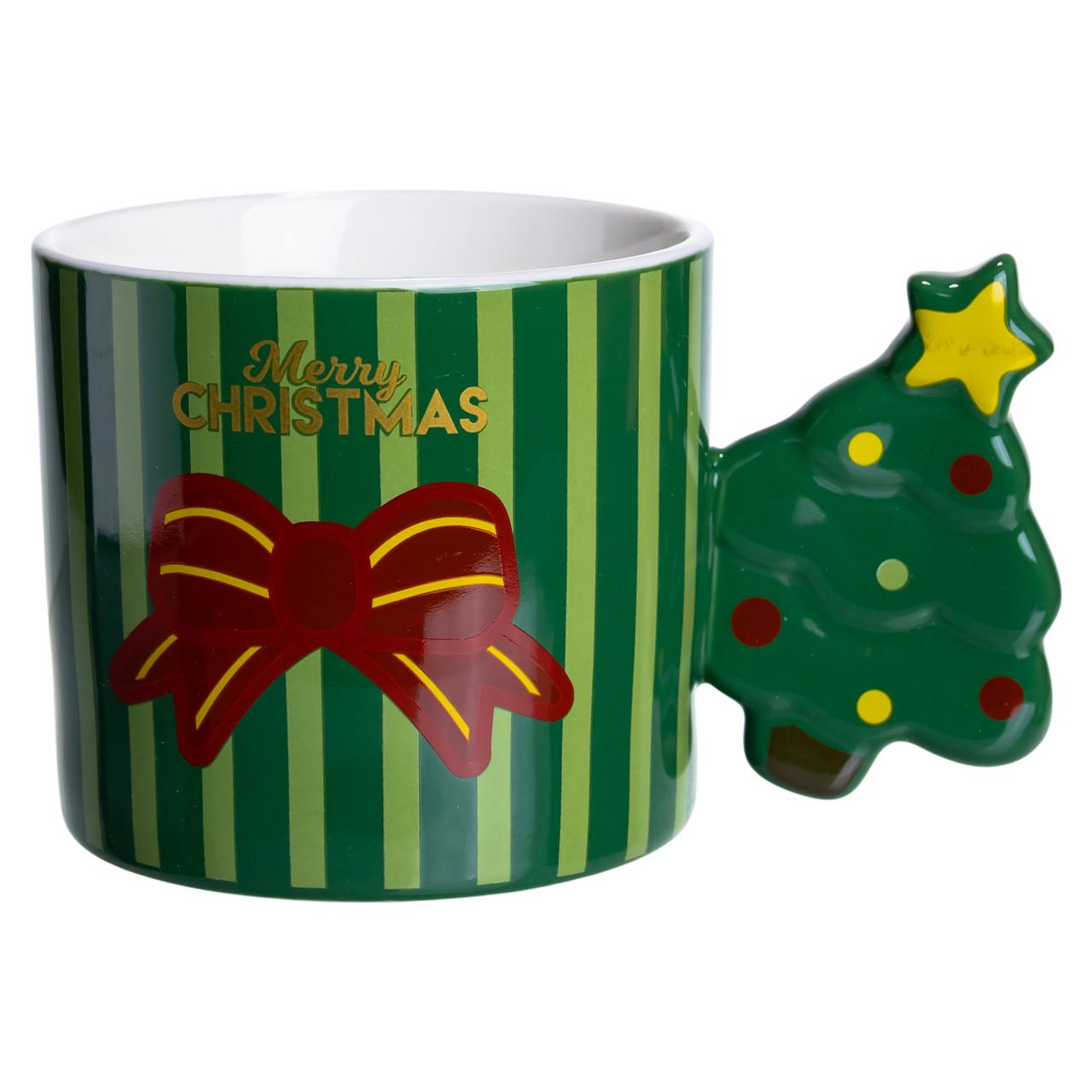 Чашка порцелянова Ялинка 400 мл (FM-CS-51GR) - фото 3 Чашка порцелянова Ялинка 400 мл (FM-CS-51GR) - фото 3