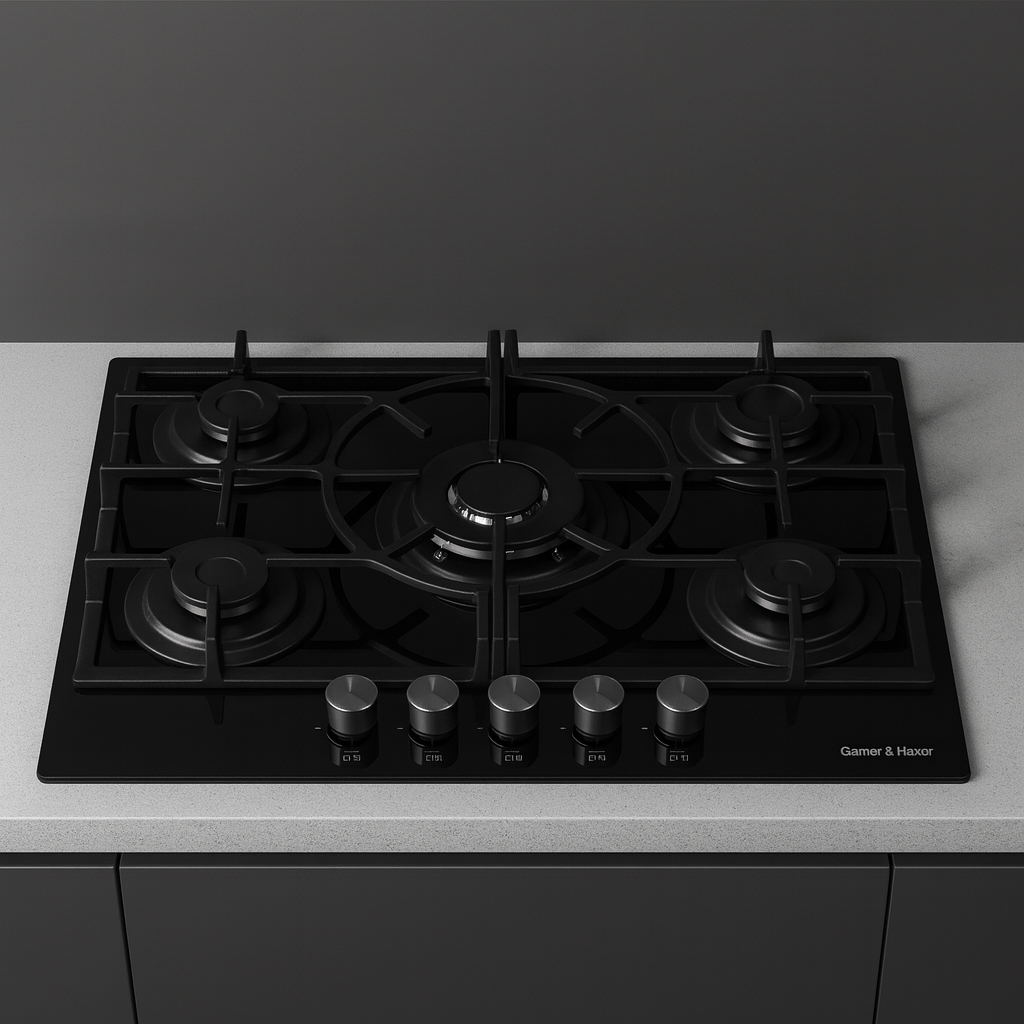 Газовая поверхность стильная из стекла Gunter&Hauer GL 745 68 см Черный - фото 7 Газовая поверхность стильная из стекла Gunter&Hauer GL 745 68 см Черный - фото 7