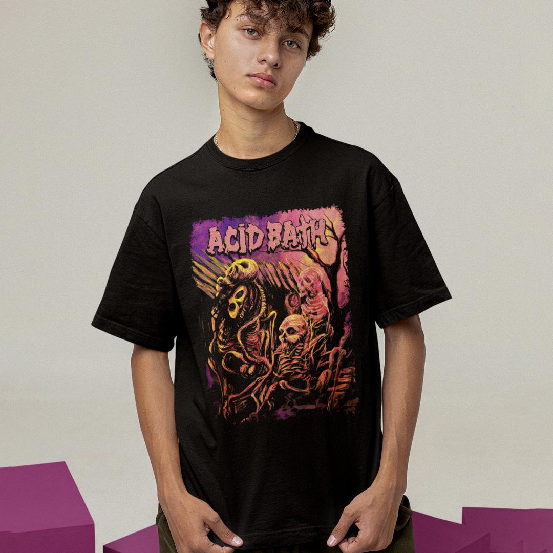 Футболка унисекс Acid Bath Allen Jaeger 3XL Черный (0000015327)