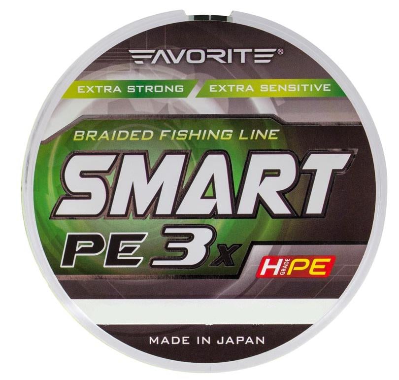 Шнур Favorite Smart PE 3x 150 м 0,15/0,066 мм 3lb 1,2 кг - фото 1