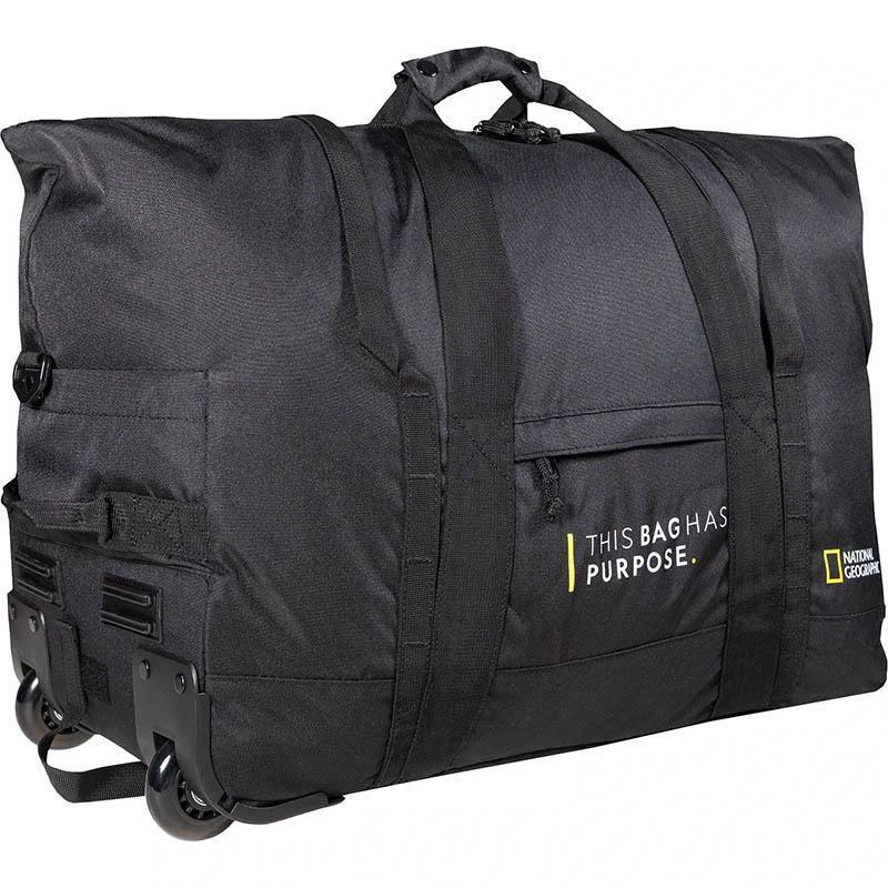 Дорожня сумка на колесах National Geographic Pathway 68 л Чорний (N10443;06)