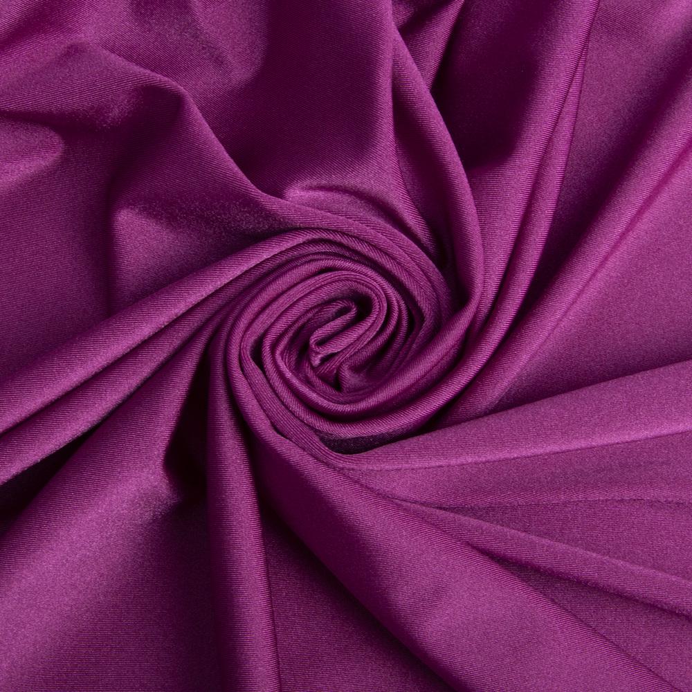 Ткань трикотаж Бифлекс блеск 217 гр/кв.м Гиацинт (15132)