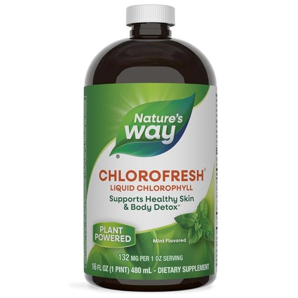 Комплекс для пищеварения Nature's Way Chlorofresh Liquid Chlorophyll 16 ун. 473,2 мл Mint Flavored (NWY03501) Комплекс для пищеварения Nature's Way Chlorofresh Liquid Chlorophyll 16 ун. 473,2 мл Mint Flavored (NWY03501)