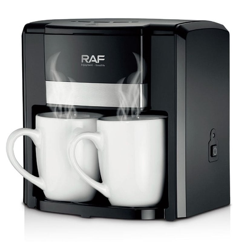 Кавоварка RAF R.115 напівавтоматична 2 чашки 650 Вт (tf7068)