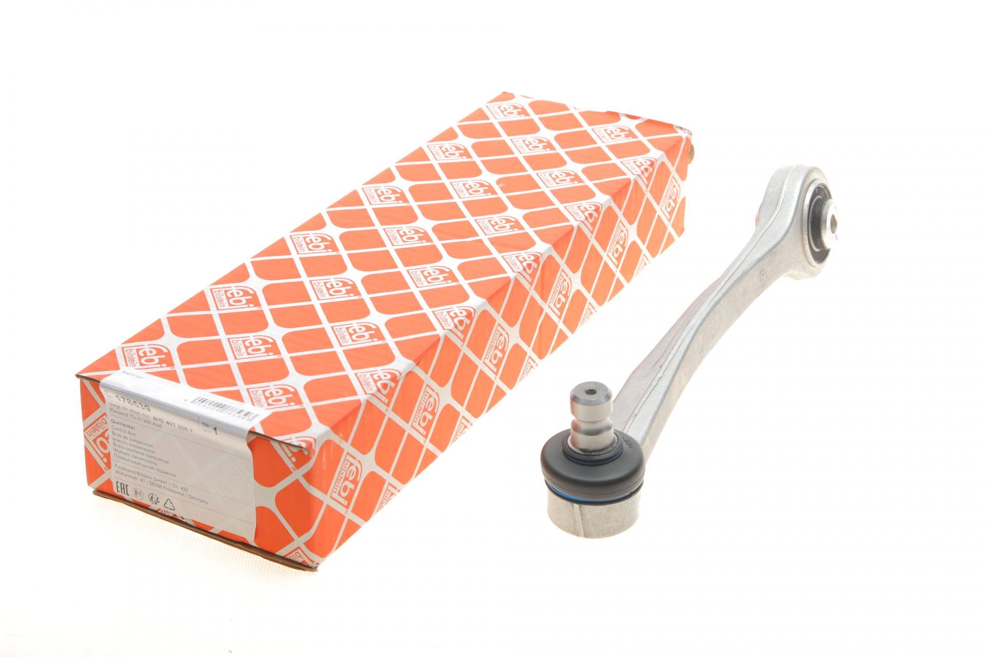 Рычаг подвески FEBI BILSTEIN передний/сверху/спереди R Audi A8 09- (178539)