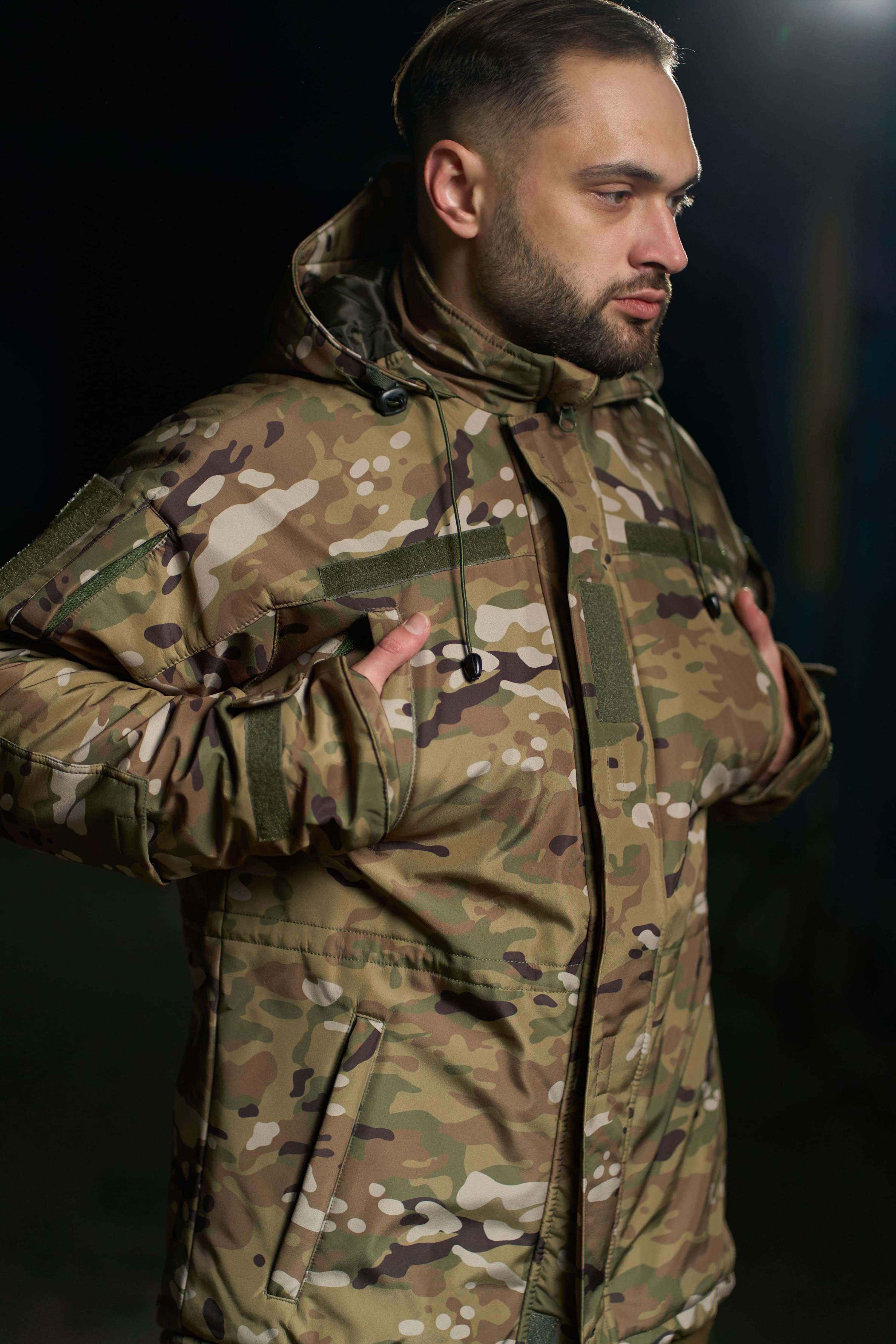 Бушлат армейский Single Sword Мультикам (1419979360/XL) - фото 8 Бушлат армейский Single Sword Мультикам (1419979360/XL) - фото 8