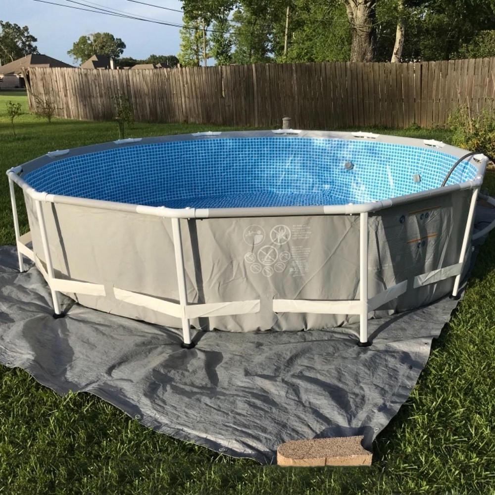Бассейн каркасный для дачи круглый Intex (2133620478) - фото 5