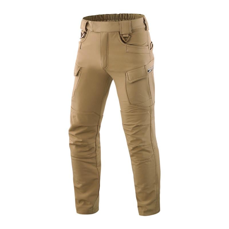 Штани чоловічі теплі Lesko B260 р. 34 Khaki