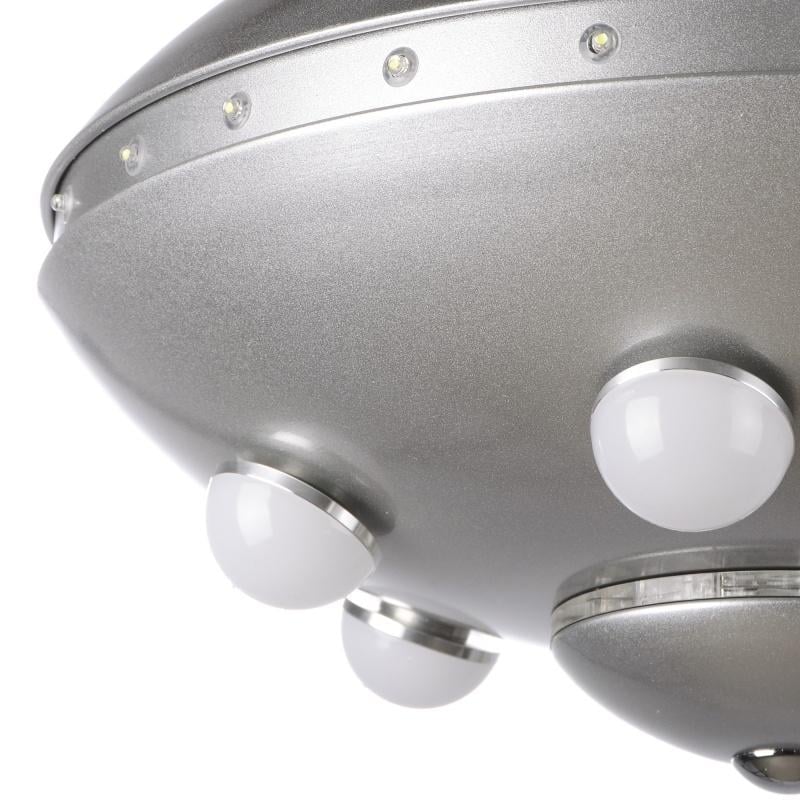 Люстра подвесная лофт Brille НЛО KL-427S/6x1 W LED SL с пультом ДУ и подсветкой для детской - фото 2