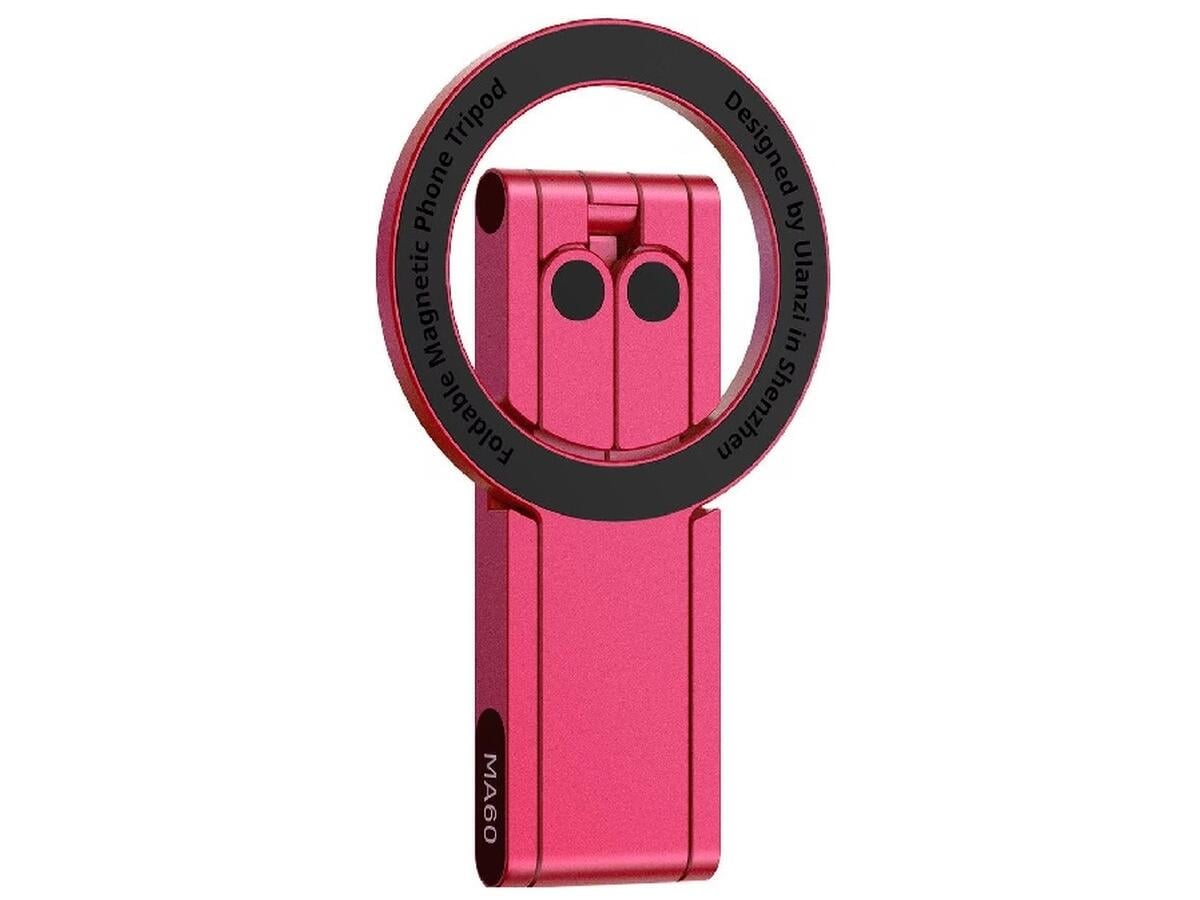 Держатель телефона Ulanzi MA60 Foldable Magnetic Phone Tripod UV-S038 Red (2976299332)