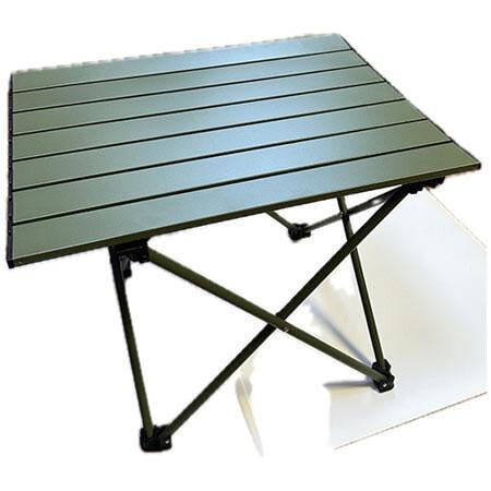 Стіл туристичний, алюміній 43х40х41 см Зелений - фото 2 Стіл туристичний, алюміній 43х40х41 см Зелений - фото 2