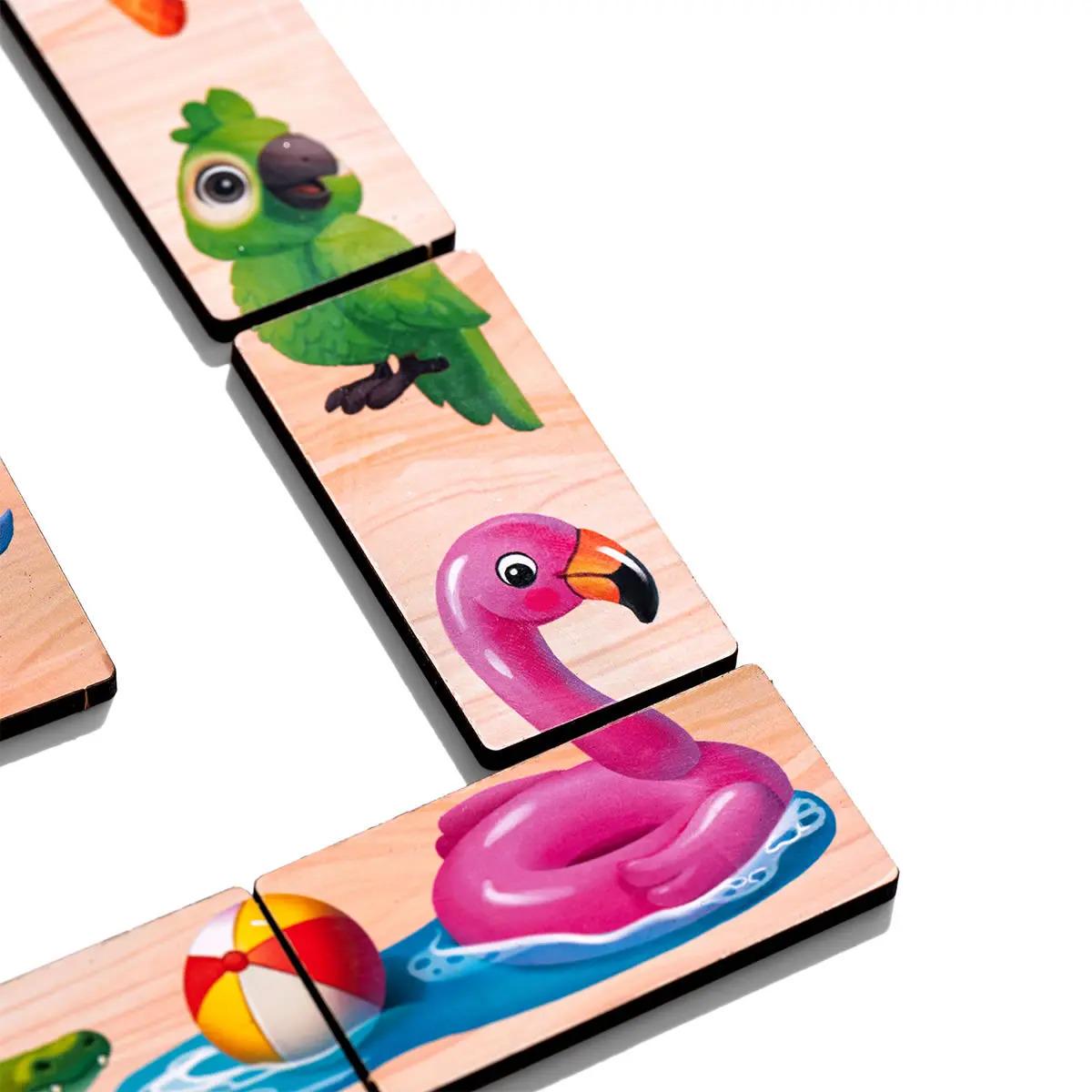 Настольная игра Ubumblebees Половинки Разноцветный (SR-113-N-965) - фото 5