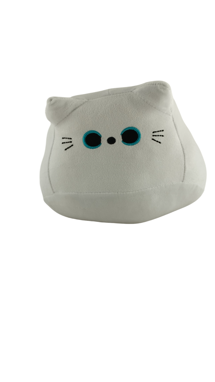Мягкая игрушка антистресс Cat 15 см White (000002)